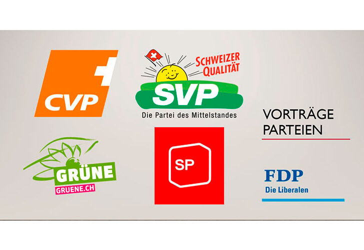 Schweizer Parteien-Landschaft – vorgestellt von verschiedenen ABU-Klassen